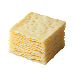 Stack of square crackers food photography close up shot snack crackers appetizer snacks diet