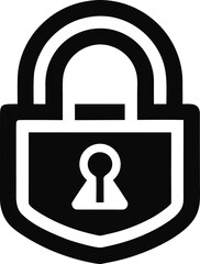 Encrypted and Safe Transaction Lock Icon
