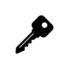 Sleek and Modern Black Key Symbol Security and Access with a Simple Yet Functional Design for Everyday Use