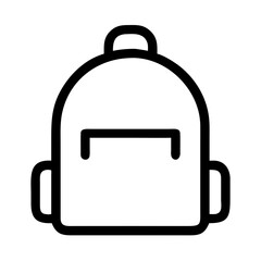 vector illustration of a bag