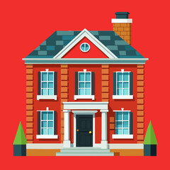 vector illustration of houses