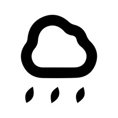 vector illustration of cloud 
