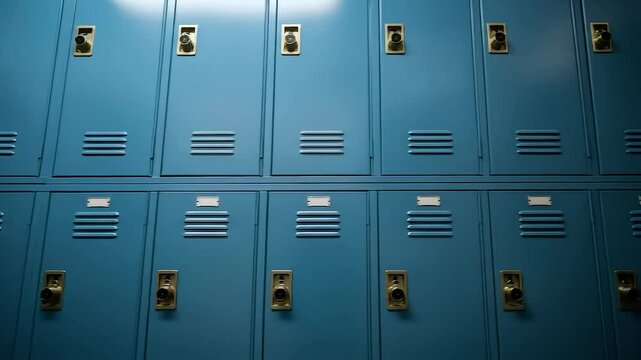 School Lockers Timelapse