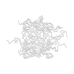 Abstract Wavy Line Pattern