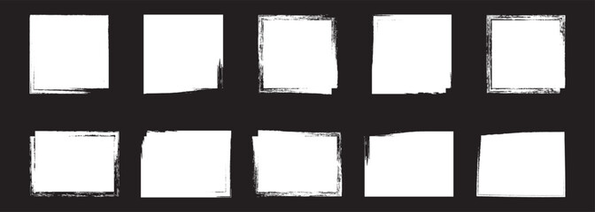 Grunge squares. Square Grunge Background. Nine grunge stamp. 
