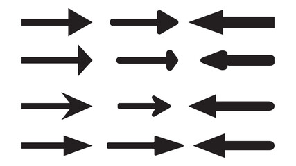 Arrows. arrows on white background. Arrow vector. arrow hand draw. 