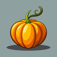 vector illustration of a pumpkin