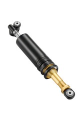 Bicycle shock absorber, black and gold