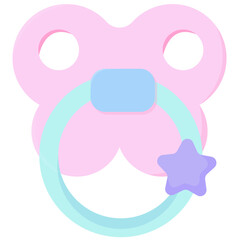 Colorful Baby Pacifiers and Soothers Collection