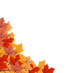 Autumn Leaf Corner