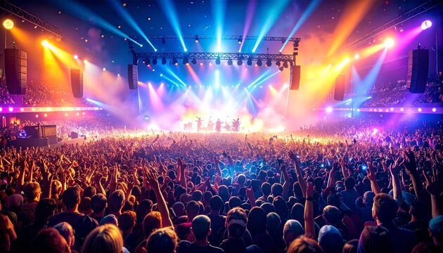 a lively concert venue