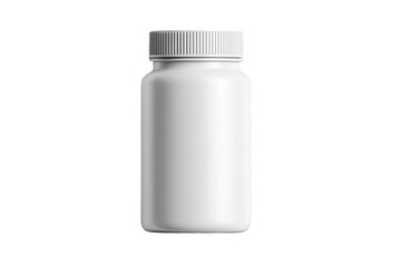 Blank white plastic pill bottle (19)