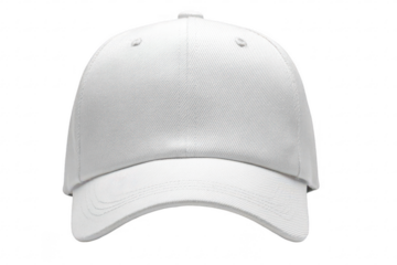 Blank white baseball cap (30)