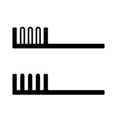 歯ブラシのイラスト2個セット