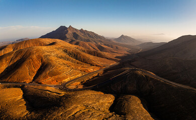 Naklejka premium Fuerteventura Landscape