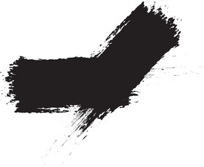 Vector illustration of brush strokes