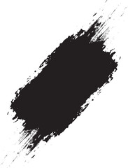 Vector illustration of a brush strokes