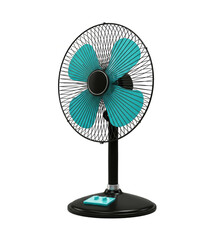 Floor fan isolated on white background