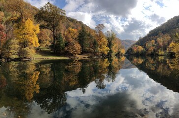autumn in the mountains