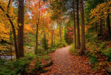 Obraz premium autumn in the park