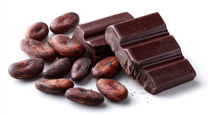 chocolate and coffee beans