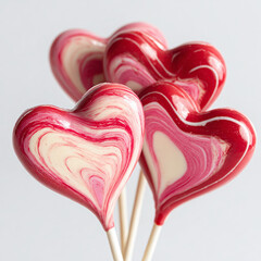 heart shaped lollipop