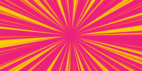 Dynamic Explosion Halftone Comic Strip