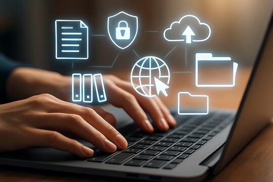 Digital data management and security technology cloud