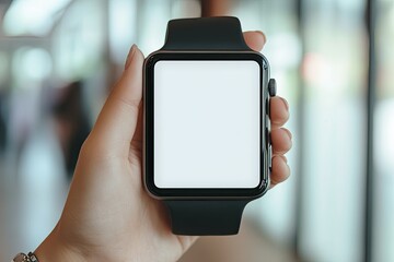 Clear Pixel Visual of Focus on Watch Alone with Hands