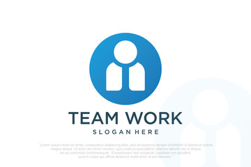 people logo design . vector illustration