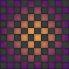 Abstract checkered pattern. Seamless background.