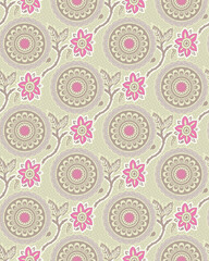 summer geometrical seamless geometrical pattern