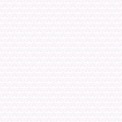 Pastel Pink Floral Swirl Seamless Decorative Pattern