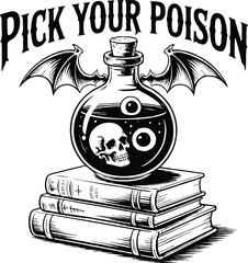 Halloween T-Shirt Design – Spooky, Fun, and Creepy Graphic for Halloween Parties, Horror Fans, and Trick-or-Treat Style