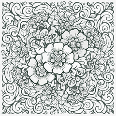 a classic and stylish flower patterns 