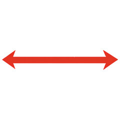 red and yellow arrows