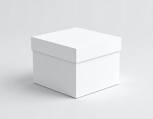 Fototapeta premium Minimalist Gift Box Mockup