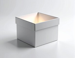 Minimalist Gift Box Mockup