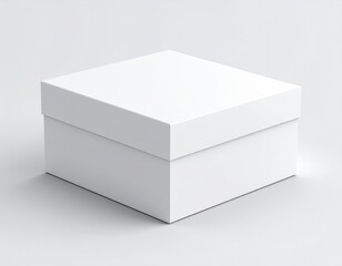Fototapeta premium Minimalist Gift Box Mockup