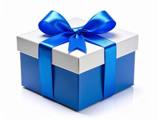 Obraz premium Minimalist Gift Box Mockup