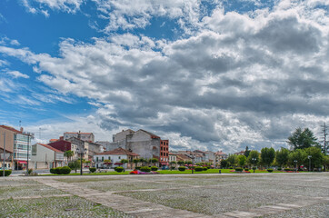 Fototapeta premium Monforte de Lemos is a city and municipality located in the south of the province of Lugo, in the autonomous community of Galicia.
