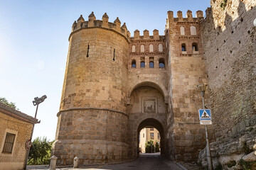Puerta de San Andrés in Segovia Spain