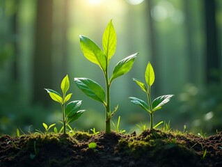 The impact of genetic mutations on the water uptake efficiency of forest plants, forest genetic water, plant physiology