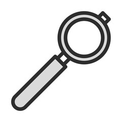 Magnifying Glass Icon Tool Research Explore Investigation Search Solution Zoom