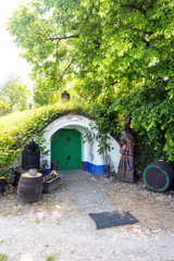 Charming Hobbit Like Cellar Entrance in Nature