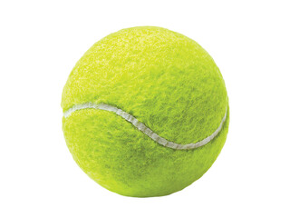 Tennis Ball isolated on transparent background