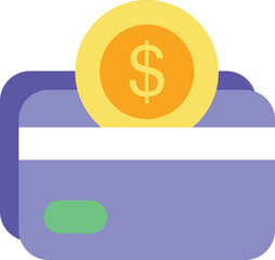 Shopping and Ecommerce or Online Shopping and Store Flat Icons Pack and Illustrations
