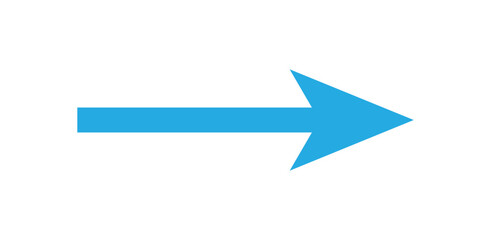 blue arrow icon