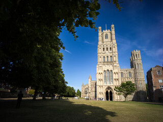 Ely, England, United Kingdom, 24th June 2025, Ely Cathedral exterior