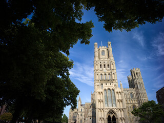 Ely, England, United Kingdom, 24th June 2025, Ely Cathedral exterior